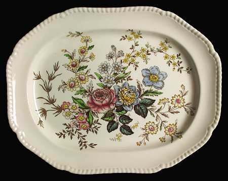 Romney (Gadroon Shape) 19" Oval Serving Platter