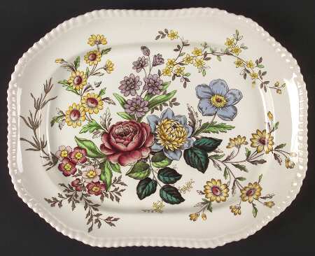 Romney (Gadroon Shape) 15" Oval Serving Platter
