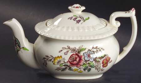 Romney (Gadroon Shape) Mini Teapot & Lid