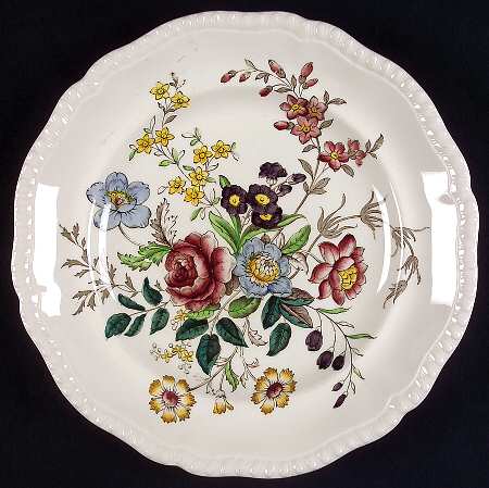 Romney (Gadroon Shape) Luncheon Plate