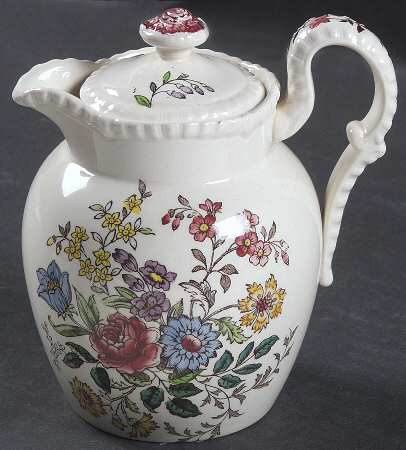Romney (Gadroon Shape) Large Syrup with Lid