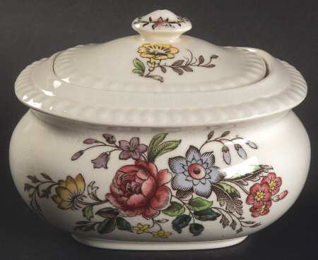 Romney (Gadroon Shape) Mini Sugar Bowl & Lid