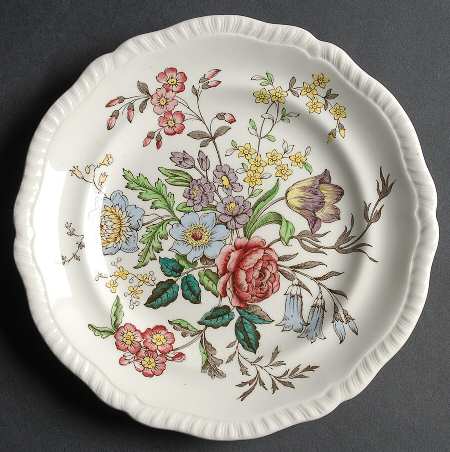 Romney (Gadroon Shape) Salad Plate