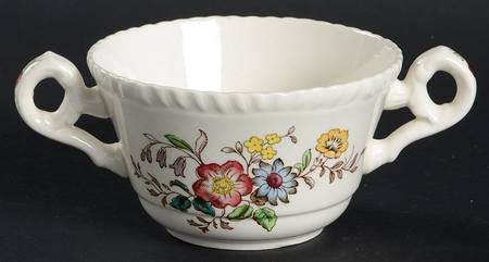 Romney (Gadroon Shape) Flat Bouillon Cup