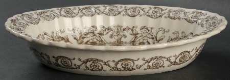 Rome 10" Oval Vegetable Bowl