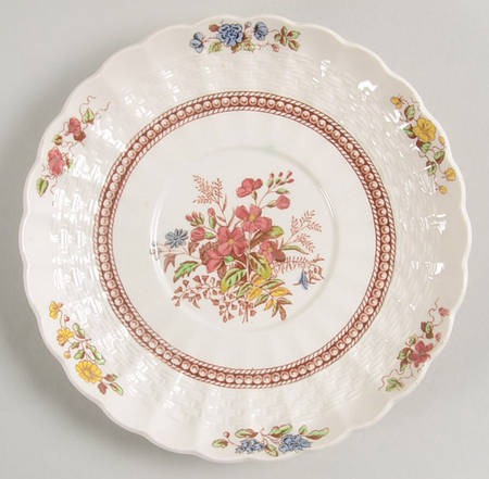 Rosalie Saucer for Footed Cup