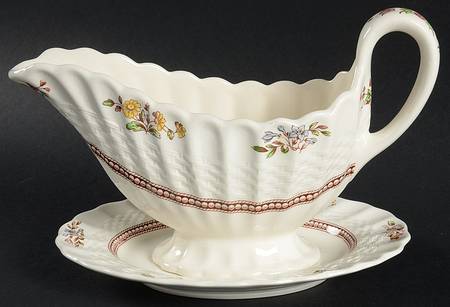 Rosalie Gravy Boat & Underplate