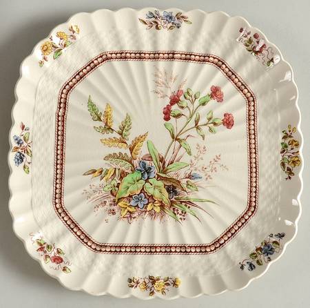 Rosalie Square Salad Plate