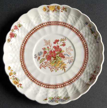 Rosalie Saucer for Footed Cup