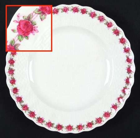 Rosedale Salad Plate