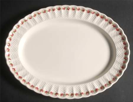 Rosedale 14" Oval Serving Platter