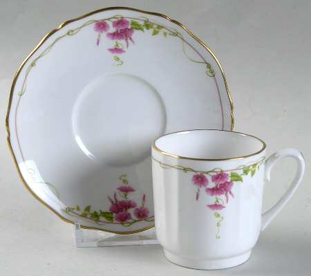 Rosetti Flat Demitasse Cup & Saucer Set