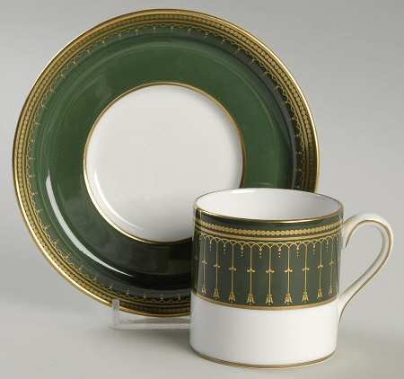 Royal Windsor Flat Demitasse Cup & Saucer Set