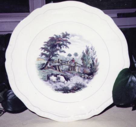 Rural Scenes Dinner Plate