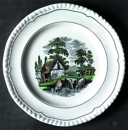 Rural Scenes Bread & Butter Plate