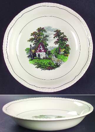 Rural Scenes Coupe Soup Bowl
