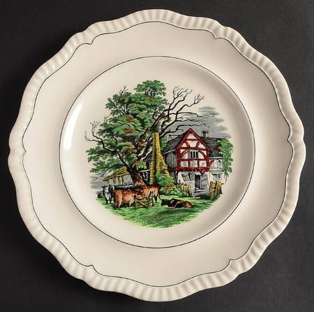 Rural Scenes Dinner Plate