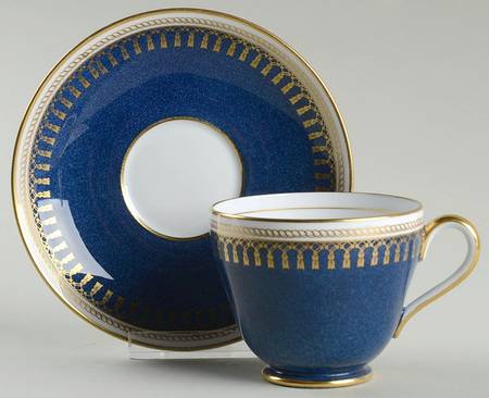 Ryde Blue Footed Cup & Saucer Set