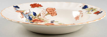 Old Clovelly Large Rim Soup Bowl