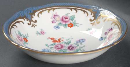 Savoy Blue Coupe Cereal Bowl