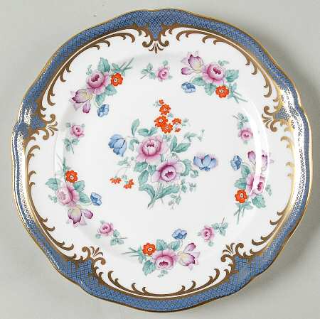 Savoy Blue Bread & Butter Plate