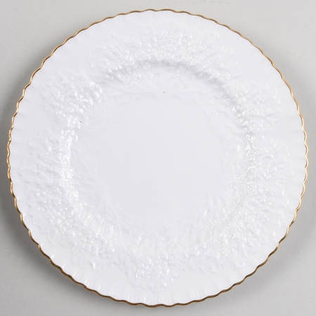 Savoy White (Gold Trim) Salad Plate