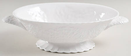 Savoy White (No Trim) Oval Vegetable No Lid