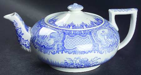 Seasons Blue Mini Teapot & Lid
