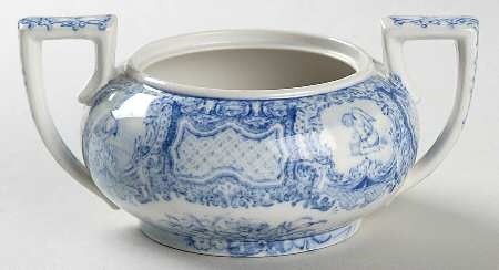 Seasons Blue Mini Sugar Bowl No Lid