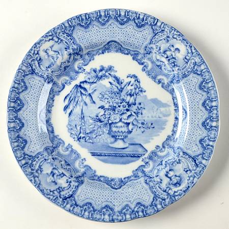 Seasons Blue Salad Plate