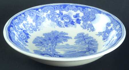 Severn Blue Coupe Cereal Bowl