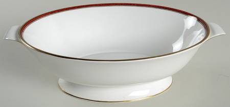 Seville 10" Oval Vegetable Bowl