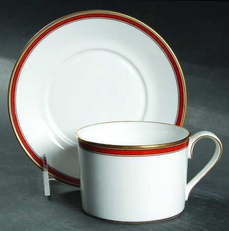 Seville Flat Cup & Saucer Set