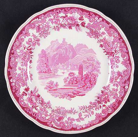 Severn Red Luncheon Plate
