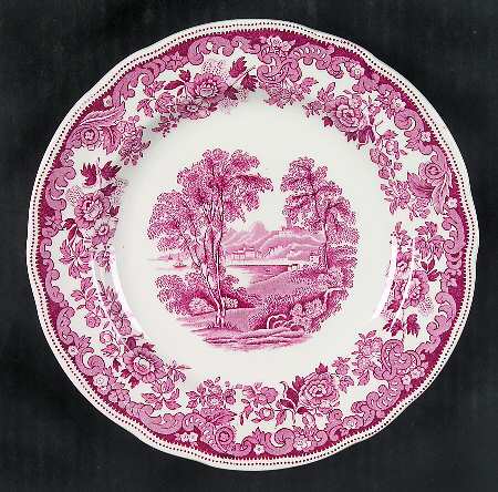 Severn Red Salad Plate