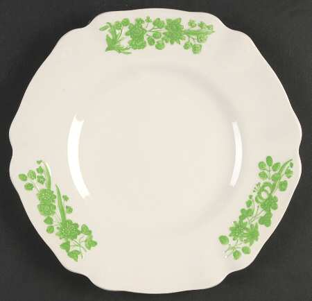 Shamrock Square Luncheon Plate