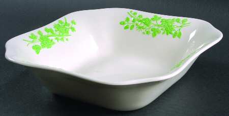 Shamrock 9" Square Vegetable Bowl
