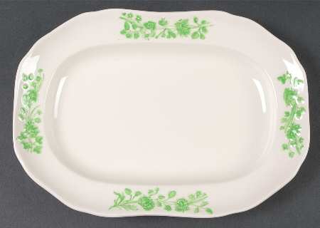 Shamrock 10" Oval Serving Platter