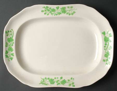 Shamrock 12" Oval Serving Platter