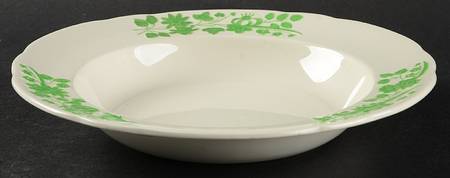 Shamrock Rim Soup Bowl