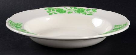 Shamrock Rim Soup Bowl