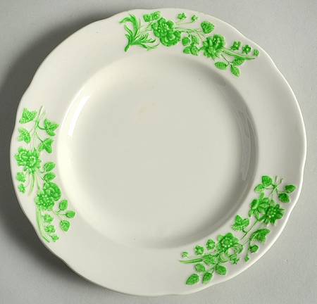 Shamrock Bread & Butter Plate