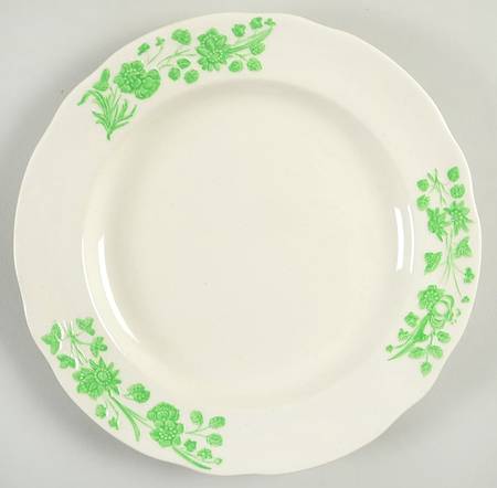 Shamrock Salad Plate