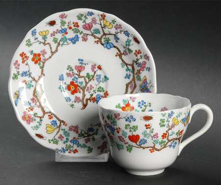 Shanghai Flat Cup & Saucer Set