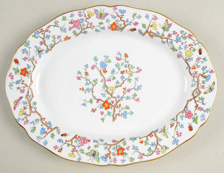 Shanghai 11" Oval Serving Platter