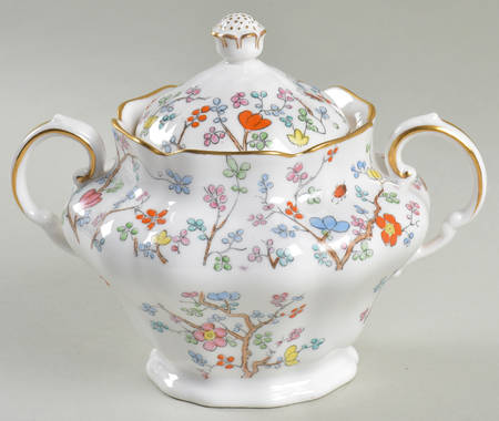 Shanghai Sugar Bowl & Lid