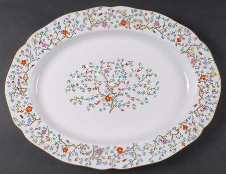 Shanghai 16" Oval Serving Platter