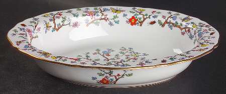 Shanghai 9" Oval Vegetable Bowl