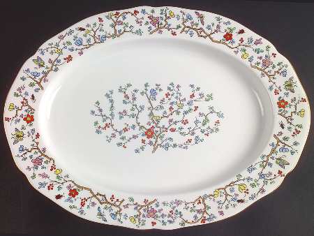 Shanghai 14" Oval Serving Platter