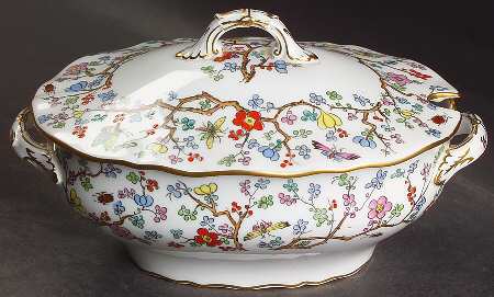 Shanghai Sauce Boat & Lid
